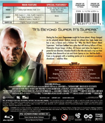 Superman Returns - Blu-Ray (Used)