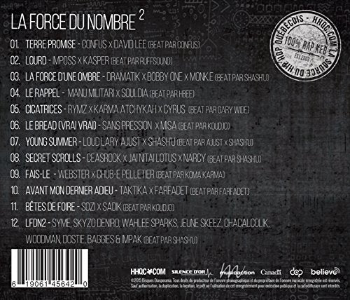Variés / HHQC.com: La force du nombre 2 - CD (Used)