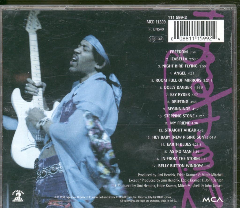 Jimi Hendrix / First Rays Of The New Rising Sun - CD (Used)