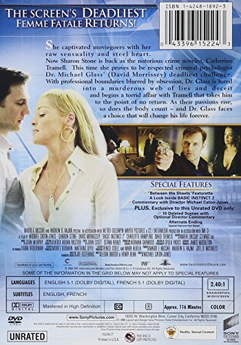 Basic Instinct 2 (Version non censurée et étendue) (Sous-titres français) [Import]