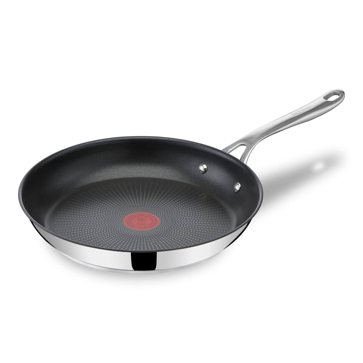 Jamie Oliver by Tefal Nonstick Coated Stainless Steel Pan 11-Inch, Induction Compatible, Oven Safe up to 500°F, Chef's Stainless Steel Skillet, Non Stick Frying Pans, Silver 🍁 All In One Marketplace Canada