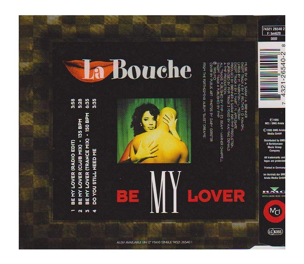 La Bouche / Be my lover [Single-CD] - CD (Used)