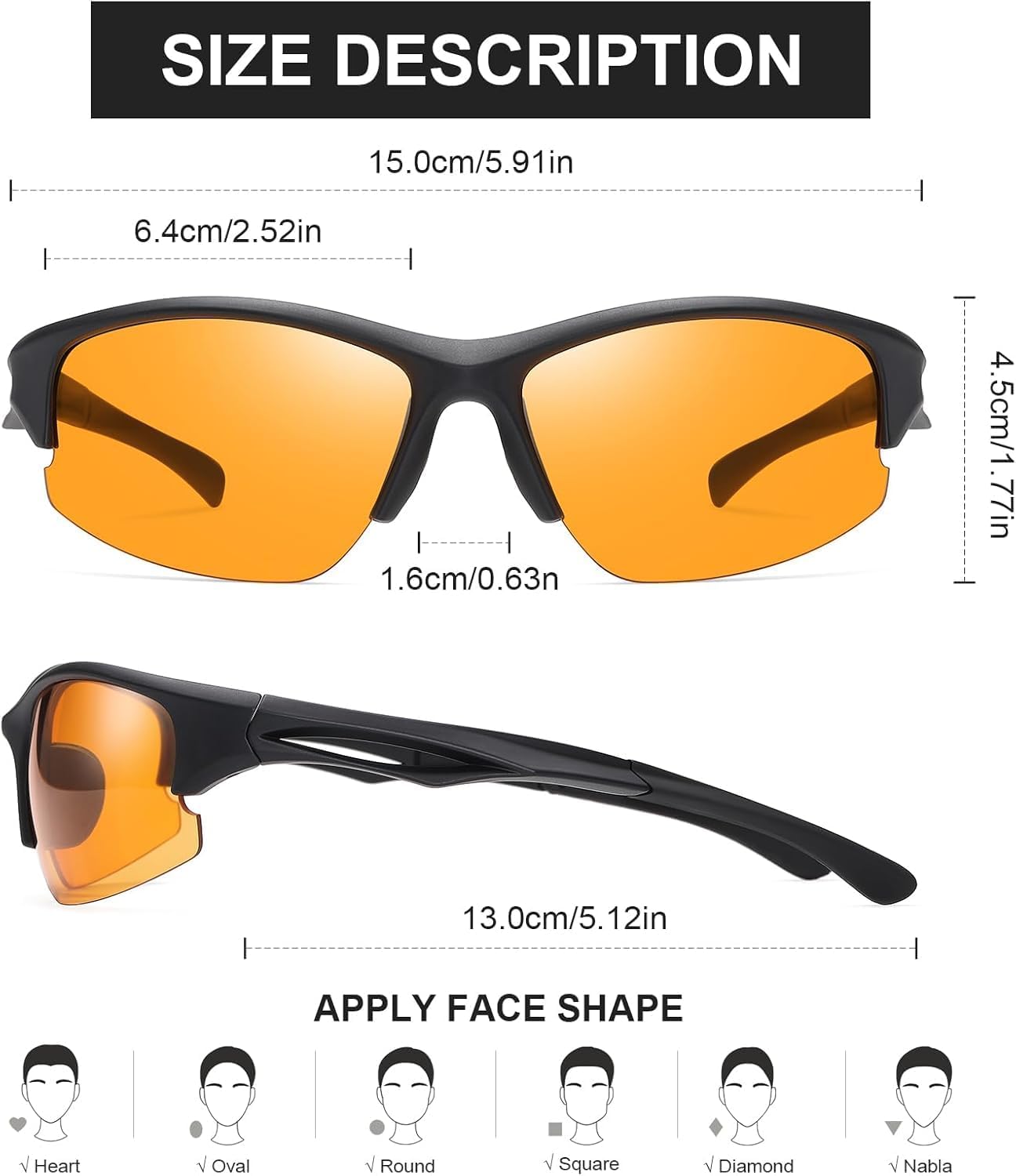 Okany Blue Light Glasses – Gaming & Computer Glasses for Men & Women, Anti-Glare, UV Protection