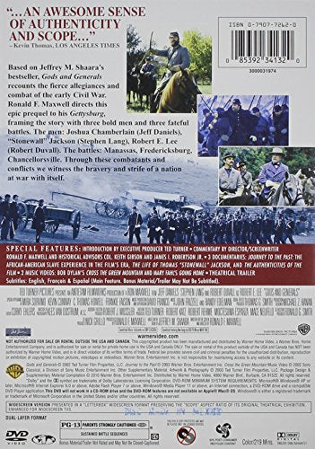 Gods & Generals [Blu-ray] [Import]
