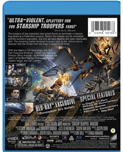 Starship Troopers: Invasion - Blu-Ray (Used)