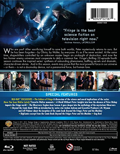 Fringe : L'intégrale de la quatrième saison [Blu-ray]