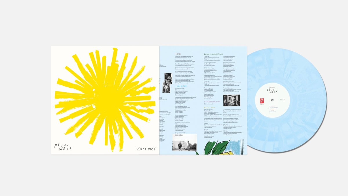 Valence / Pêle-mêle - LP BLUE
