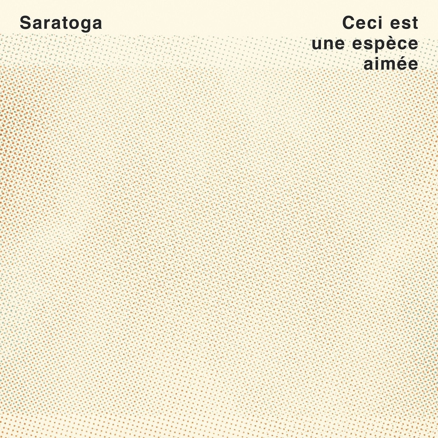 Saratoga / Ceci est une espèce aimée - LP + Livre