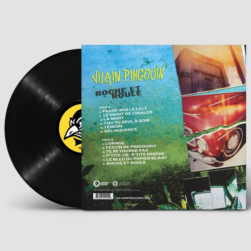Vilain Pingouin / Roche et roule - LP Used