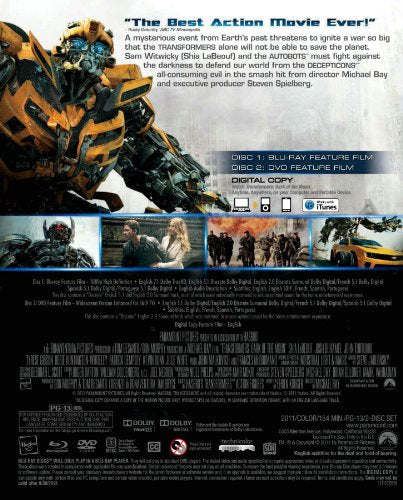 Transformers: Dark of the Moon - Blu-ray/DVD (Used)