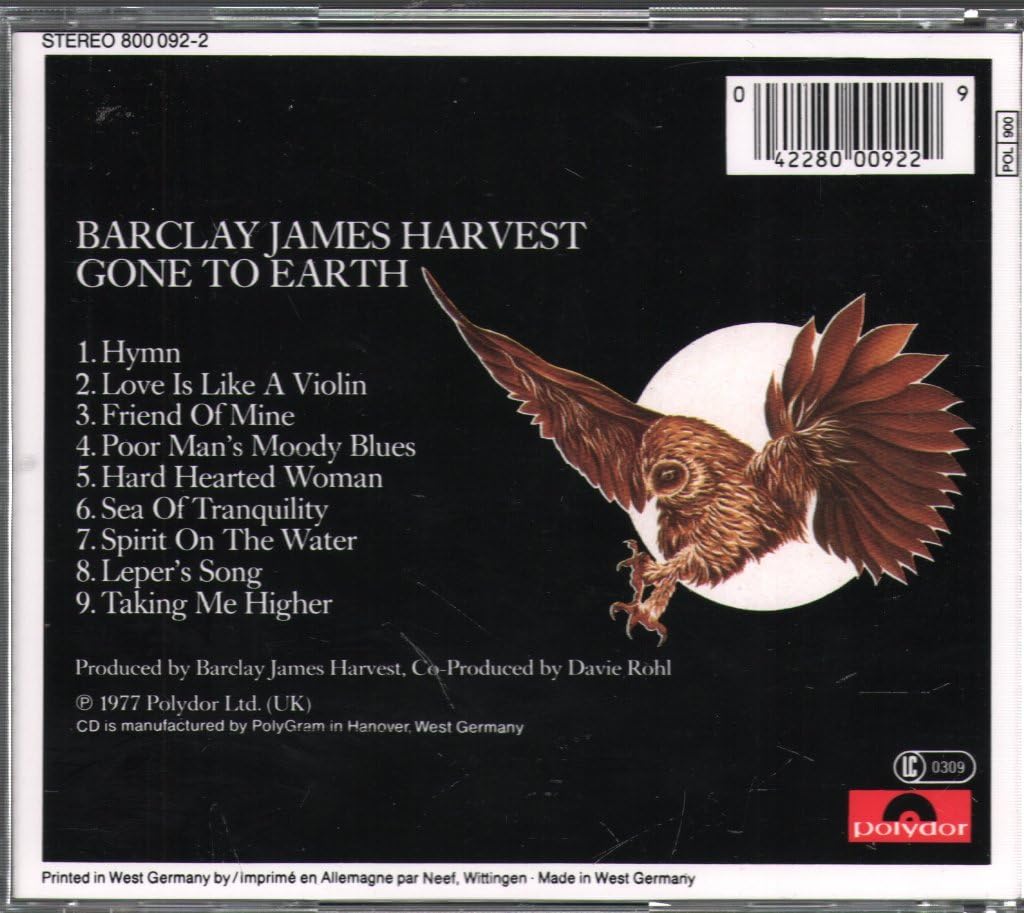 Barclay James Harvest / Gone to Earth - CD (Used)
