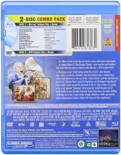 Santa Clause 3 2-Disc BD Combo Pack (BD+DVD) [Blu-ray]