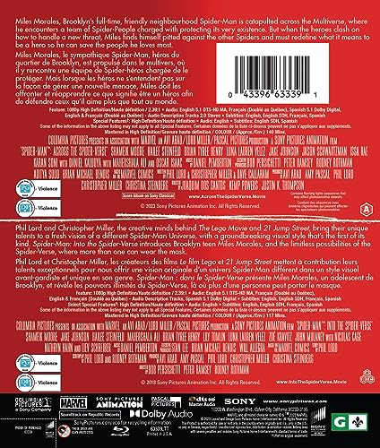 Spider-Man: Across the Spider-Verse + Spider-Man: Into the Spider-Verse - Blu-Ray (Used)