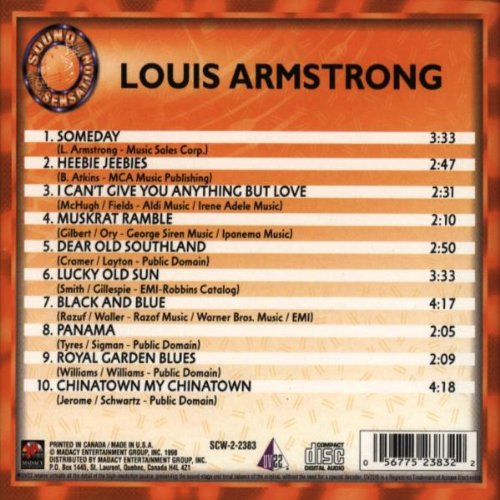 Sound Sensation / Louis Armstrong - CD (Used)
