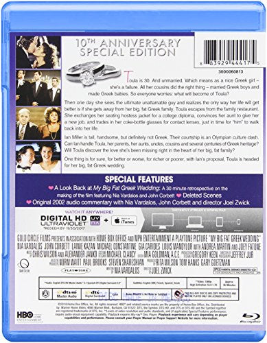 My Big Fat Greek Wedding [Blu-ray] (Sous-titres français) [Import]