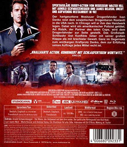 Red Heat - Uncut 4K Ultra HD + Blu-ray region B