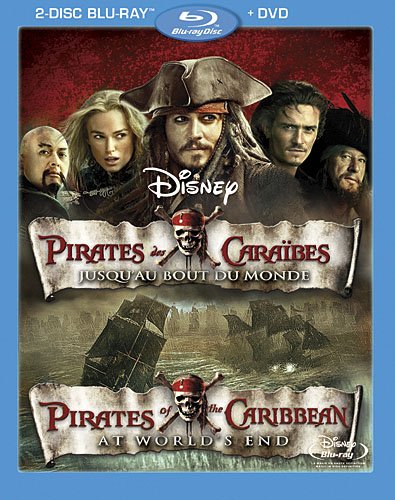 Pirates des Caraïbes : Jusqu'au bout du monde - Blu-Ray/DVD (Used)