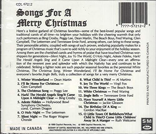 15 Songs for a Merry Christmas