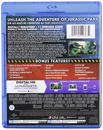 JURASSIC3 BD JWCSH CDN [Blu-ray] (Sous-titres français)