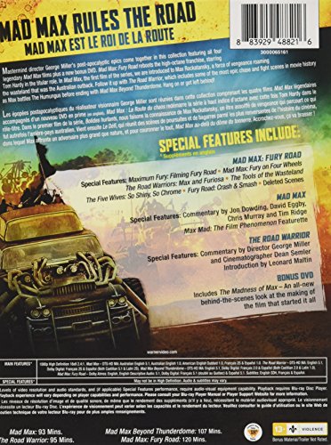 Mad Max Anthology - 4 Film Collection [Blu-ray] (Bilingual)