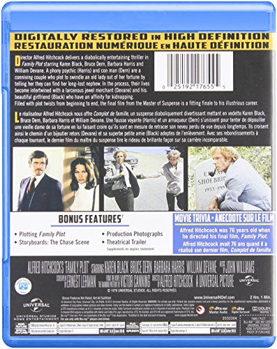 Family Plot / Complot De Famille (Bilingual) [Blu-ray]