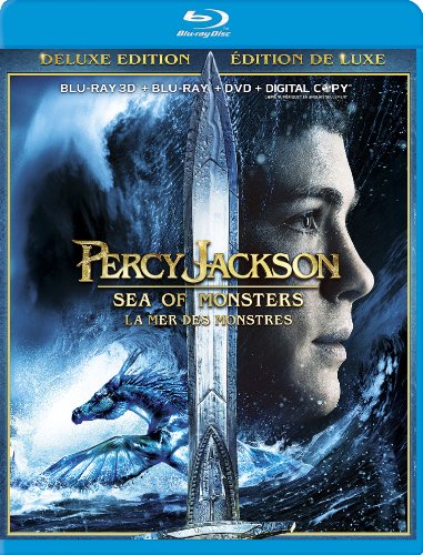 Percy Jackson : La Mer des monstres - Édition Deluxe - Blu-Ray 3D/Blu-Ray/DVD