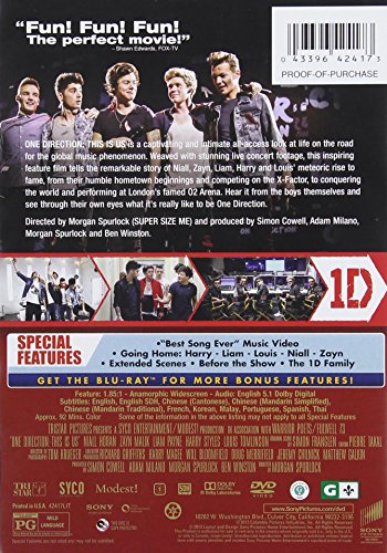 One Direction: This Is Us (Sous-titres français) [Import]