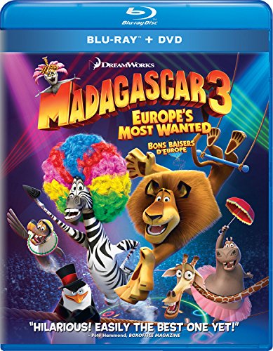 Madagascar 3: Bons baisers d'Europe - Blu-Ray/DVD
