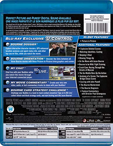 The Bourne Supremacy - Blu-ray