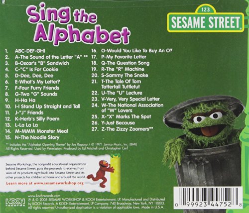 SESAME STREET - SING THE ALPHABET