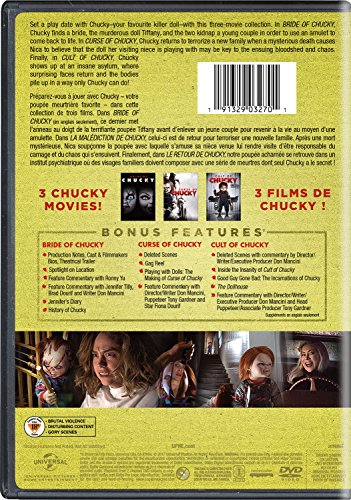Chucky: 3-Movie Collection [DVD]