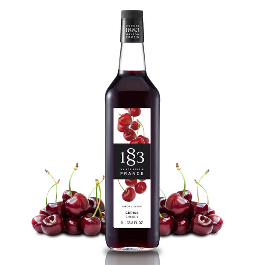 Maison Routin 1883 Cherry Syrup, Pet Bottle 1000 Milliliter 🍁 All In One Marketplace Canada