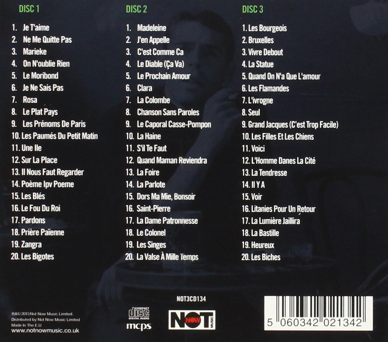 60 Plus Belles Chansons (3CD)