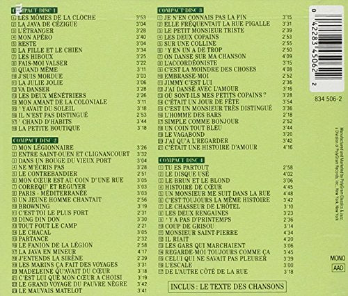 Edith Piaf /  L'Integrale 1936-1945 - CD (Used)