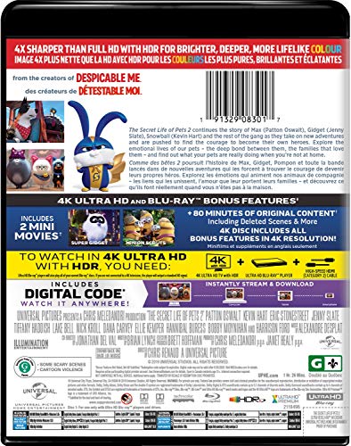 The Secret Life Of Pets 2 - 4K/Blu-Ray