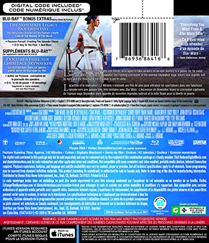 Star Wars: The Rise of Skywalker - Blu-Ray