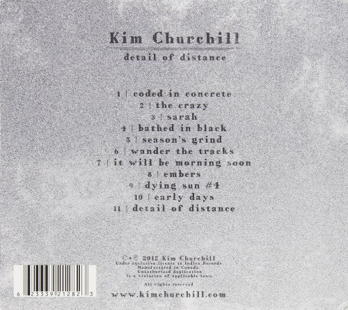 Kim Churchill / Detail of Distance - CD (Used)