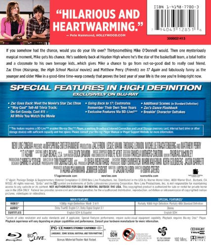 17 Again - Blu-Ray
