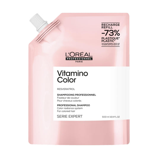 L'Oréal Professionnel Vitamino Color Shampoo Refill, Colored Hair, 500 mL 🍁 All In One Marketplace Canada