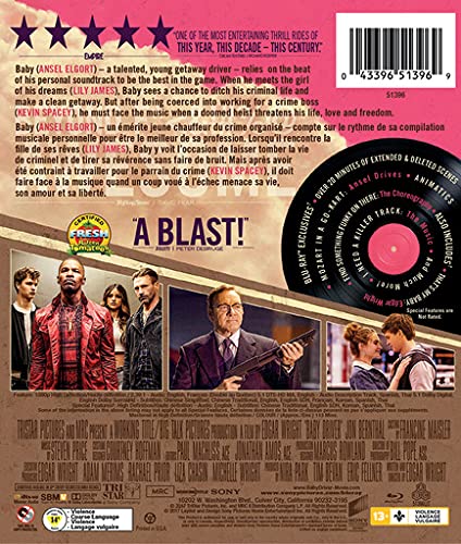 Baby Driver - Blu-Ray (Used)