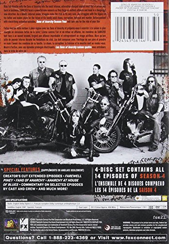 Sons of Anarchy: Season Four - DVD (Used)