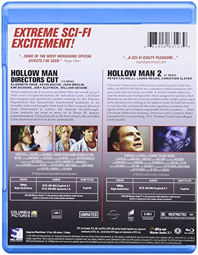 Hollow Man & Hollow Man 2 - Double Feature [Blu-ray]