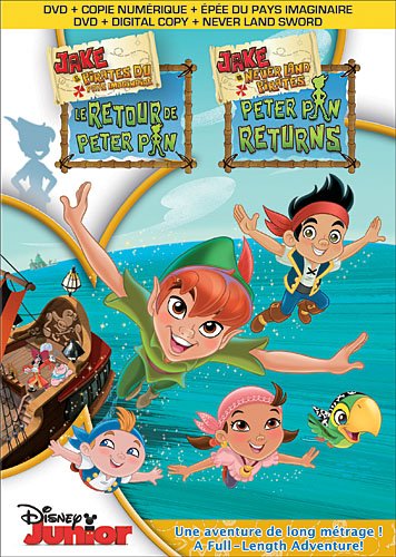 Jake et les pirates du pays imaginaire : Le retour de Peter Pan (Bilingual) [DVD + Digital Copy]