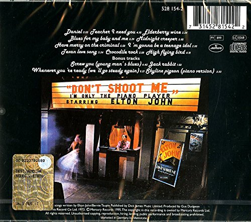 Elton John / Don't Shoot Me I'm Only The Piano Player - CD (Used)