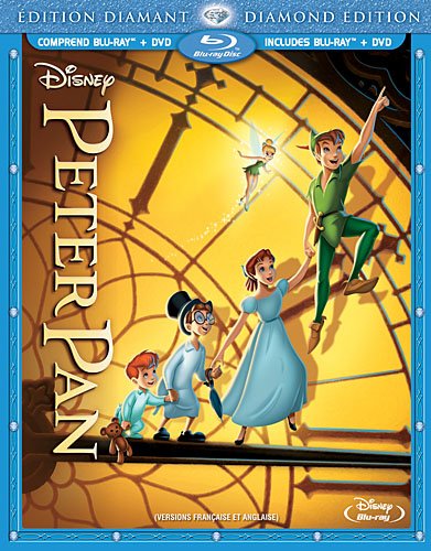 Peter Pan: Édition Diamant / Peter Pan: Diamond Edition (Blu-ray Combo Pack) [Blu-ray + DVD] (Bilingual)