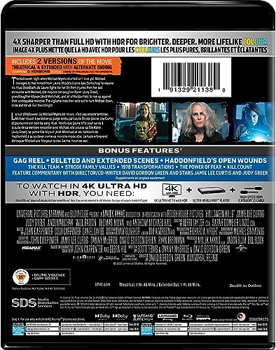 Halloween Kills - 4K/Blu-ray (Used)