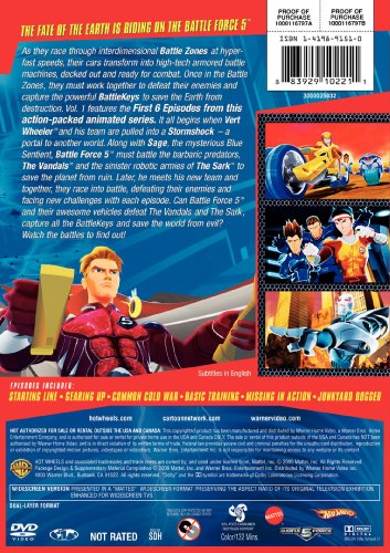 Hot Wheels Battle Force 5: Season 1, Vol. 1 [Import]