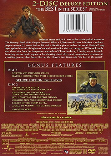 The Mummy: Tomb of the Dragon Emperor (2-Disc Deluxe Edition) - DVD