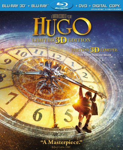 Hugo (Limited 3D Edition) - 3D Blu-Ray/Blu-Ray/DVD (Used)