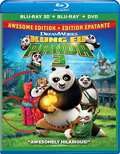 Kung Fu Panda 3 [3D Blu-ray + DVD] (Bilingual)